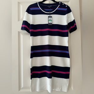 White, black, pink, blue dress size large!!!